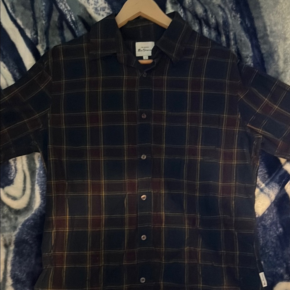 Eddie Bauer Plaid Button-Up Shirt